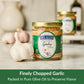 Delallo Minced Garlic In Olive Oil, Finely Chopped, Robust Zesty Flavor, Non-Gmo, Vegan, Gluten-Free, 6 Oz Jar, (2 Pack)