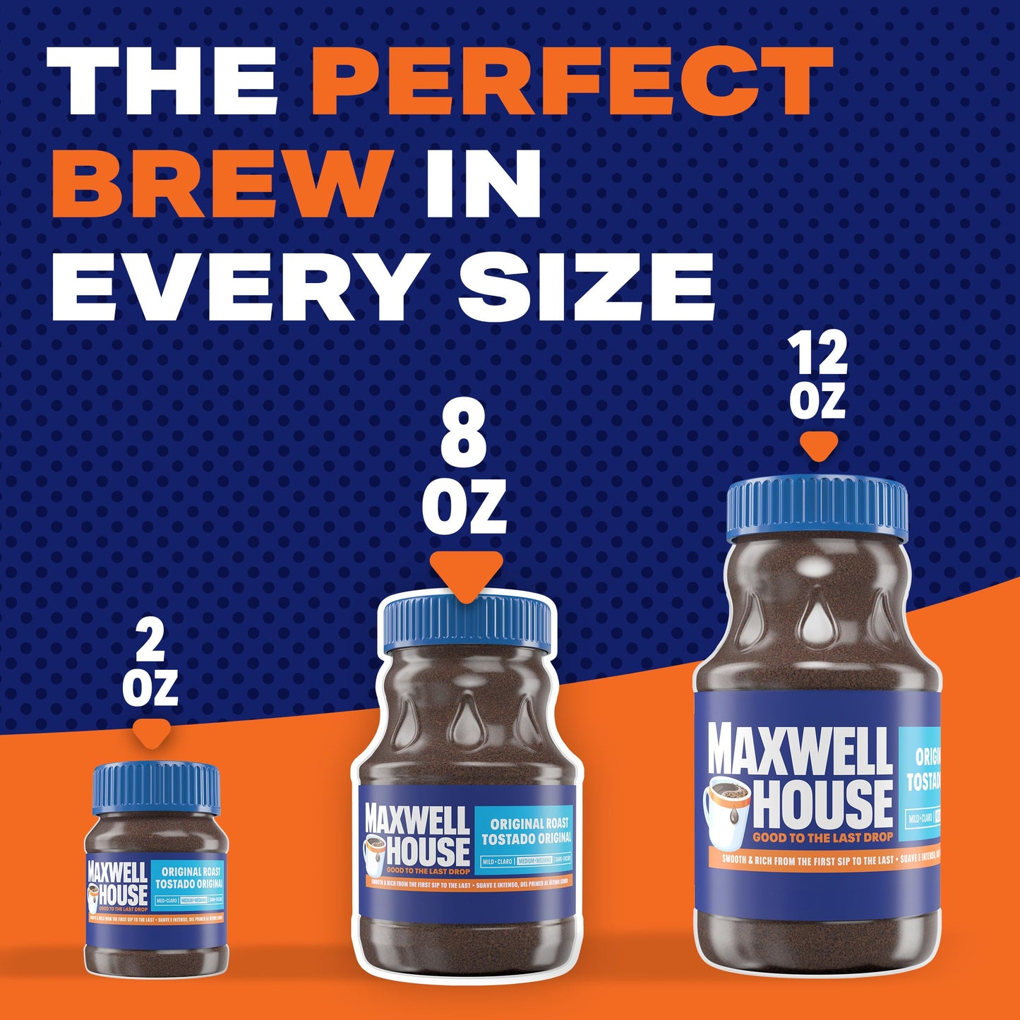 Maxwell House The Original Roast Instant Coffee (8 oz Jar)