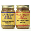 Tennessees Best Old Fashion Chow Chow Relish (1 Mild & 1 Hot) 2 Pack Southern Recipe Handcrafted In Small Batches With Simple In