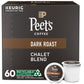 Peets Coffee Dark Roast K-Cup Pods Chalet Blend 60 Count Pack 1