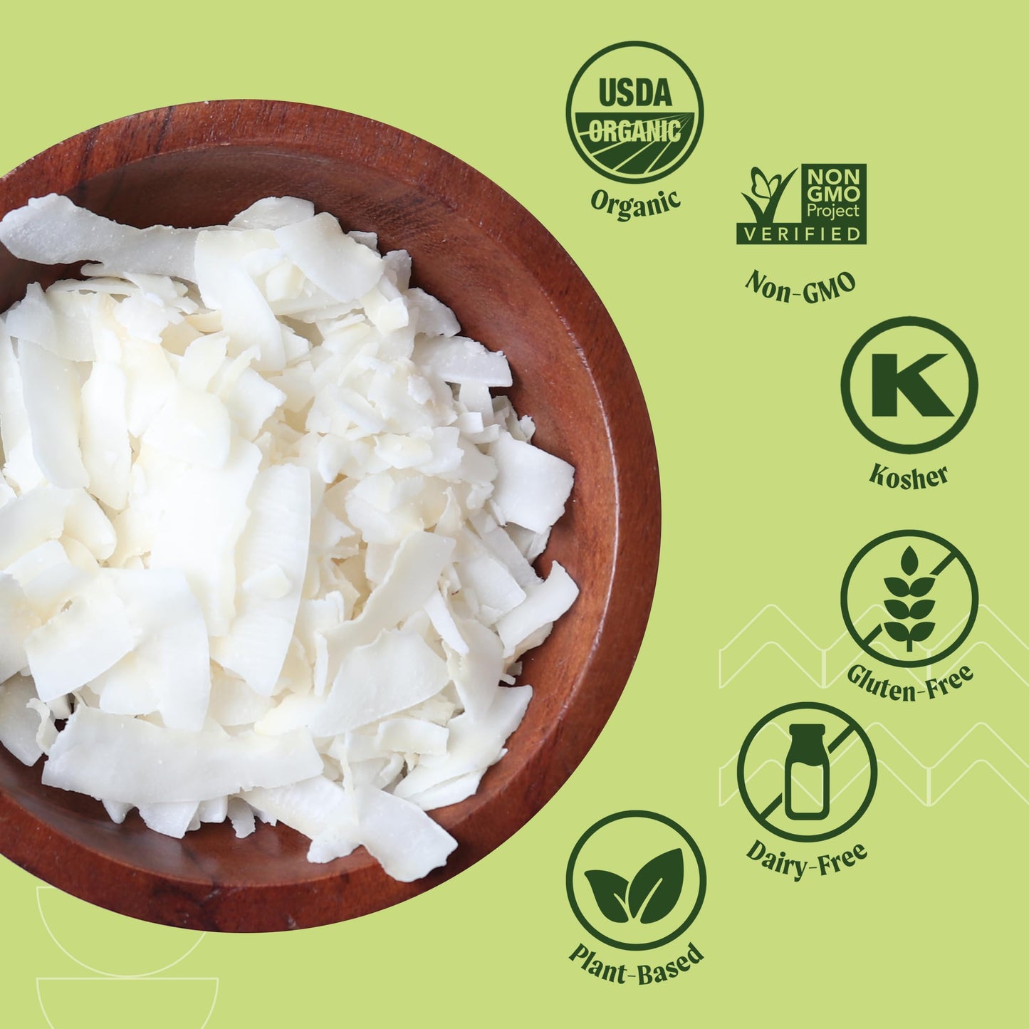 Fiesta Tropical   Large Coconut Flakes, Organic Unsweetened Coconut Chips, Dried Coconut Shavings With No Added Sugar, Rich in M