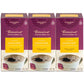 Teeccino Hazelnut Herbal Tea - Caffeine-Free, Prebiotic, 25 Count (Pack of 3)