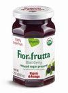 Rigoni di Asiago Fiordifrutta Organic Fruit Spread, Blackberry, 6 Count