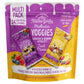 Natures Garden Probiotic Yoggies Trail Mix Multipack  24oz (Lemonberry 12x1oz + Mixed Berry 12x1oz) - Yogurt Covered Fruit & Nut Snack for mature-themeds & Kids - High Fiber  Gluten-Free  No Artificial Flavors and Colors  Variety Pack