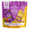 Natures Garden Probiotic Yoggies Trail Mix Multipack  24oz (Lemonberry 12x1oz + Mixed Berry 12x1oz) - Yogurt Covered Fruit & Nut Snack for mature-themeds & Kids - High Fiber  Gluten-Free  No Artificial Flavors and Colors  Variety Pack