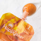 Happy Baby Organics Clearly Crafted Stage 2 Baby Food, Sweet Potatoes, Mangoes & Carrots, 4 Ounce Pouch (Pack Of 16)