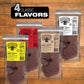 Old Trapper Beef Jerky, Peppered Flavor, 10g Protein, 80 Count Bag