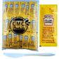 Gift Set - Yellow Mustard Packets 50 Count (5.6g Each) with Spreader in Resealable Slide Seal Bag by CMC Products (50 Packets, M