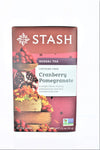 Stash Cranberry Pomegranate Tea - Herbal Tea Bags, 18 Count, Pack of 1