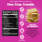 Every Body Eat Snack Thins, Chive & Garlic, Gluten & Dairy Free, Vegan, School Lunch Snacks, Single Serve (Pack Of 20)