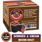 Crazy Cups Flavored Coffee Pods, Berries & Cream, Medium Roast, 88 Count (Pack of 4), Compatible with Keurig K Cup Machines