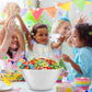 SUNNY ISLAND Gummy Candy Mix - Peach Rings, Watermelon Slices, Worms & Bears - 2-Pound Bag