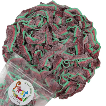 Variety Color Sour Gummy Belts (Watermelon, 3 LB)
