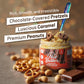 Rainbow Nut Butter Caramel Pretzel Peanut Butter, Spread, Treat, Snack, Dessert High Protein Flavored Nut Butter, (16 Oz Jar)