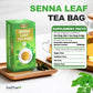 LeafLea Senna Tea Bags - Herbal Laxative Tea, Caffeine-Free, Sugar-Free, Vegan - 40 Bags (Pack of 1)