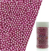 Edible Silver Pink Pearl Sugar Sprinkles Candy 4mm Mini Pearls Cake Decorations Cupcake Toppers Cookie Decorating Perfect for We