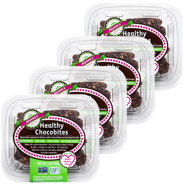 Alyssas Chocobites ? Gluten Free Cookies, Healthy Snacks from the Bakery ? Sugar Free Soft Cookies, Low Carb, Keto Protein Snack