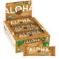 ALOHA Organic Plant Based Protein Bars - Chocolate Espresso, Vegan, Gluten-Free, Low Sugar, 12 Bars, 1.98 oz per Bar