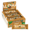 ALOHA Organic Plant Based Protein Bars - Chocolate Espresso, Vegan, Gluten-Free, Low Sugar, 12 Bars, 1.98 oz per Bar