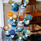 Gyufise 40Pcs Outer Space Cupcake Toppers Solar System Galaxy Universe Planets Cupcake Picks Planet Cake Topper For Boys Girls S