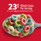 Fruity Cheerios Cereal, Heart Healthy Cereal, Made With 100% Whole Grain Oats, Family Size, 18.4 oz