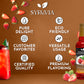 Syruvia Strawberry Syrup - Strawberry Syrup Flavor, 25.4 Fl Oz - Perfect For Cocktails, Ice Tea, Desserts, Italian Sodas, Ice An