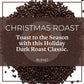 The Bean Organic Coffee Company Christmas Roast, Dark Roast, Whole Bean Coffee, 16-Ounce Bag