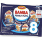 Osem Bamba Peanut Snacks for the Family - All Natural Peanut Puffs (Pack of 8) 0.7oz bags - Only 4 Ingredients - Peanut Butter P