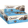 Quest Nutrition Dipped Chocolate Cookies & Cream Protein Bars, High Protein, Low Carb, Gluten Free, Keto Friendly, 12 Count