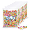 Toffix | Fruit Chews Assorted Bulk Candy 250+ Pieces | Center-Filled Soft Fruit Chews Candy - Individually Wrapped - 2.2 Pound (