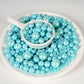 Kasvan Blue Pearl Sugar Sprinkles - Edible Candy Pearls 130G/4.58 Oz, Mix Size, Baking Cake Decorations, Ice Cream Toppings And