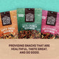 Second Nature Keto Crunch Smart Snack Mix, 10 Oz Individual Snack Packs (Pack Of 6) - Certified Keto Gluten Free Snack - No Suga