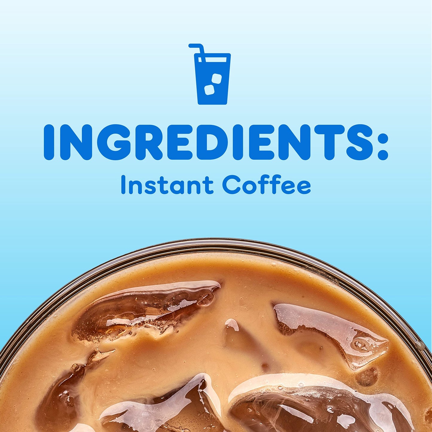 Dunkin' Cold Powdered Single Serve Instant Coffee Packs, 6 Count (Pack Of 12)