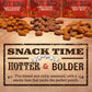 Rufus Teague Hot BBQ Variety Pack – Sweet, Spicy & Smoky Nuts, 9 oz Resealable Pouches, 3 Pack