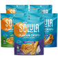 Solula Plantain Crisps Authentic Tostones, Variety Pack, 4 Ounce (Pack of 6), Pacific Sea Salt, Roasted Garlic and Caribbean Lim