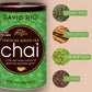 Tortoise Green Tea Chai Tea Latte Mix, 14 Oz, Green Tea, Organic Spices, Dairy Free, Serve Hot Or Cold, Just Add Water Or Milk,