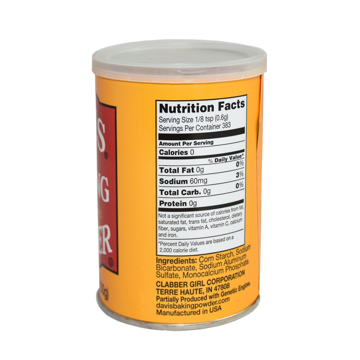 Davis Double Acting Baking Powder, 8.1 Ounce (Pack Of 2)