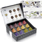 Teabloom Organic Black Forest Pyramid Tea Presentation Box, 12 Assorted Black Tea Blends, Usda Certified Organic Whole-Leaf Pyramid Tea Sachets