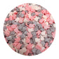 NCS Pearlized PInk, White, Silver Easter Bunny Edible Sprinkles, 8 ounces - Great for Cupcakes, Cookies, Cakes, Donuts, Cakes Po