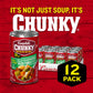 Campbell’S Chunky Healthy Request Soup, Old Fashioned Vegetable Beef Soup, 18.8 Oz Can (Case Of 12)