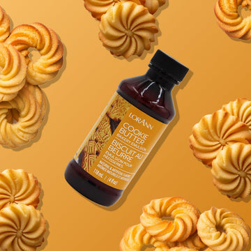 Lorann Cookie Butter Bakery Emulsion, 4 Ounce Bottle