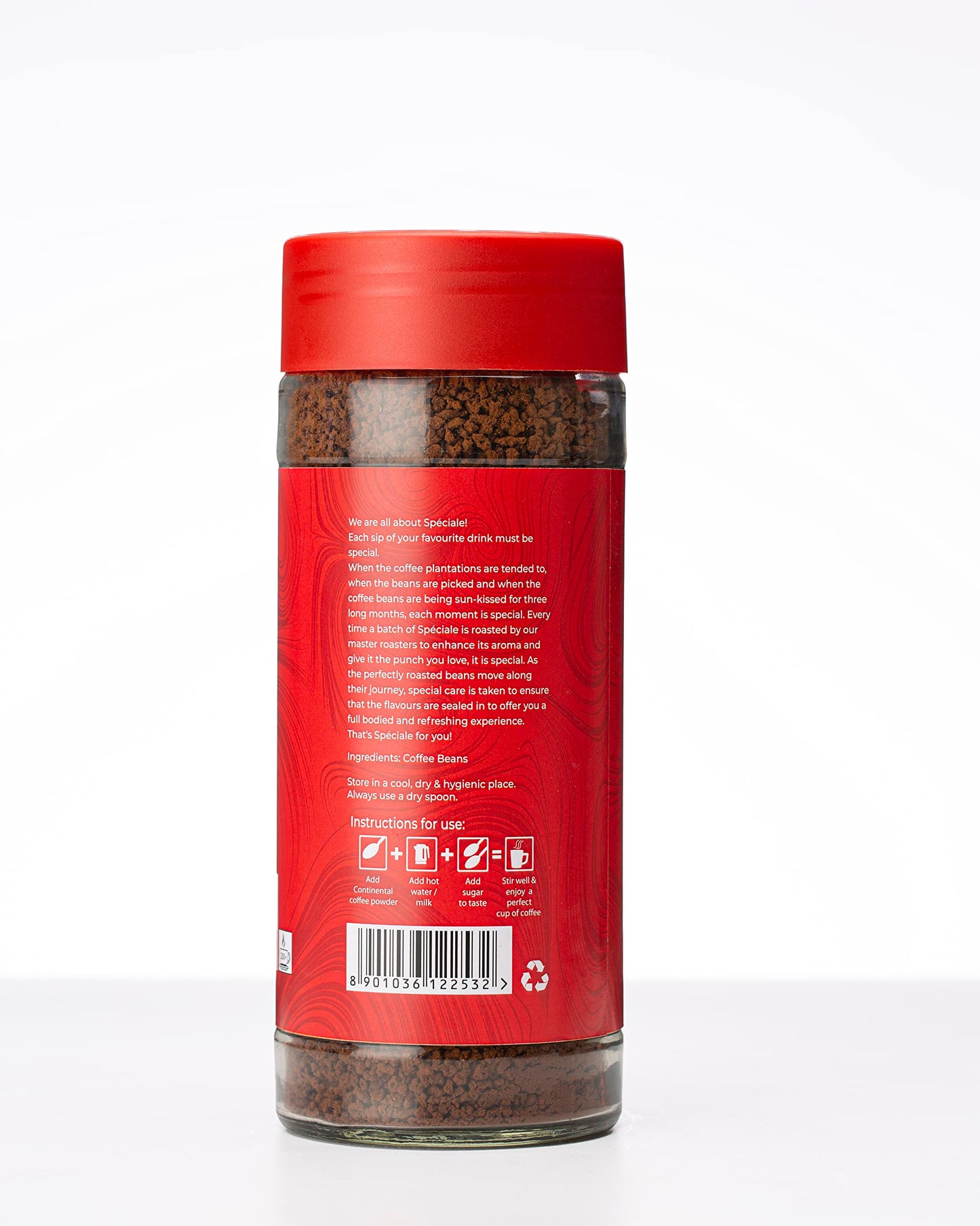 Continental Speciale Coffee Granules 200Gm Jar | 100% Pure Instant Coffee Powder