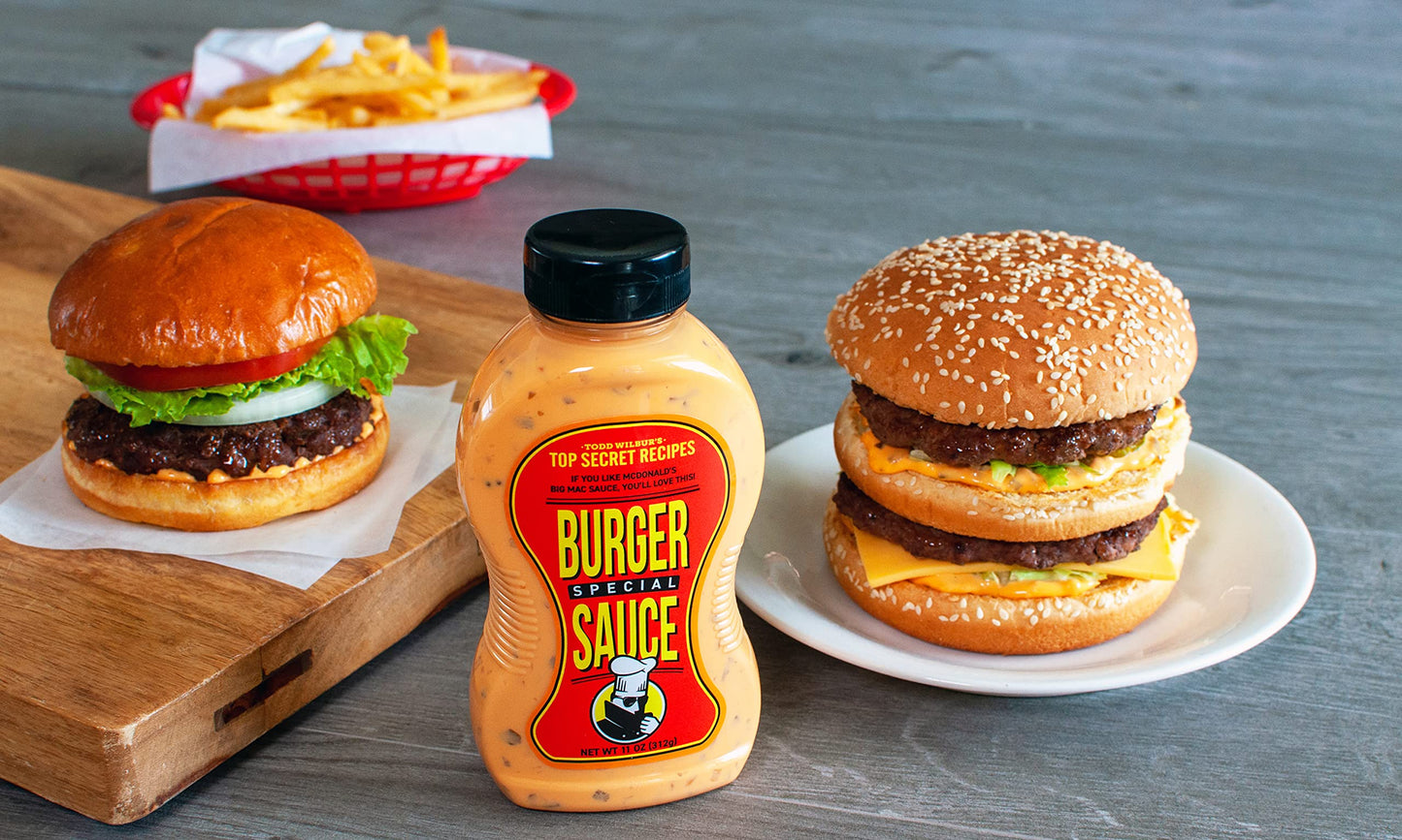 Todd Wilbur'S Top Secret Recipes Burger Special Sauce (Like Big Mac Sauce) - Use On Burgers, Sandwiches & Wraps For Restaurant F