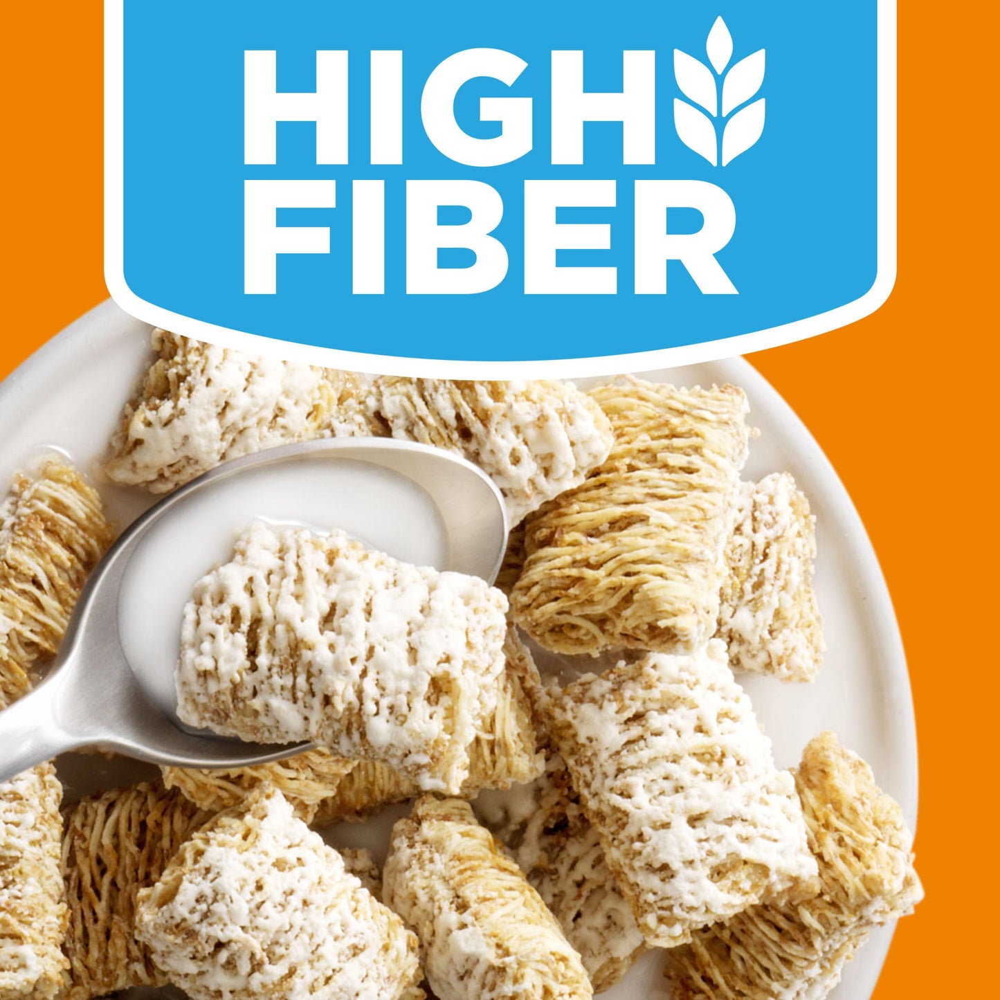 Kelloggs Frosted Mini-Wheats Breakfast Cereal, High Fiber, 48g Whole Grain, Large Size, 20 oz