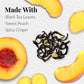 The Republic Of Tea Ginger Peach Black Full-Leaf Loose Tea 3.5 Oz Bag, Steeps 50 Cups | Caffeinated