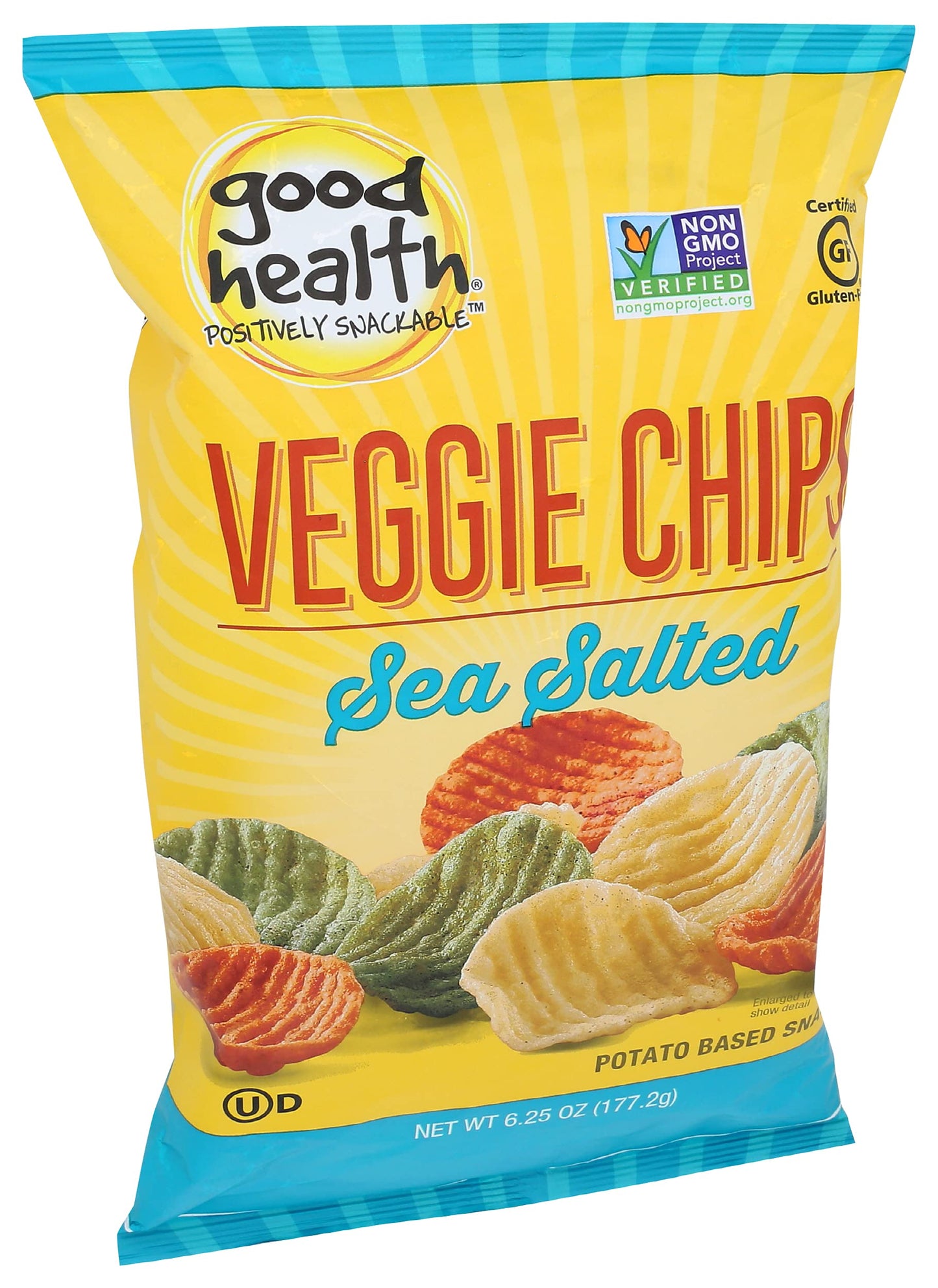 Good Health Veggie Chips Sea Salt, 6.52 Oz