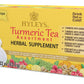 HYLEYS Turmeric with Green Tea, Assorted Flavors, 42 Tea Bags, 42 Count, Pack of 1