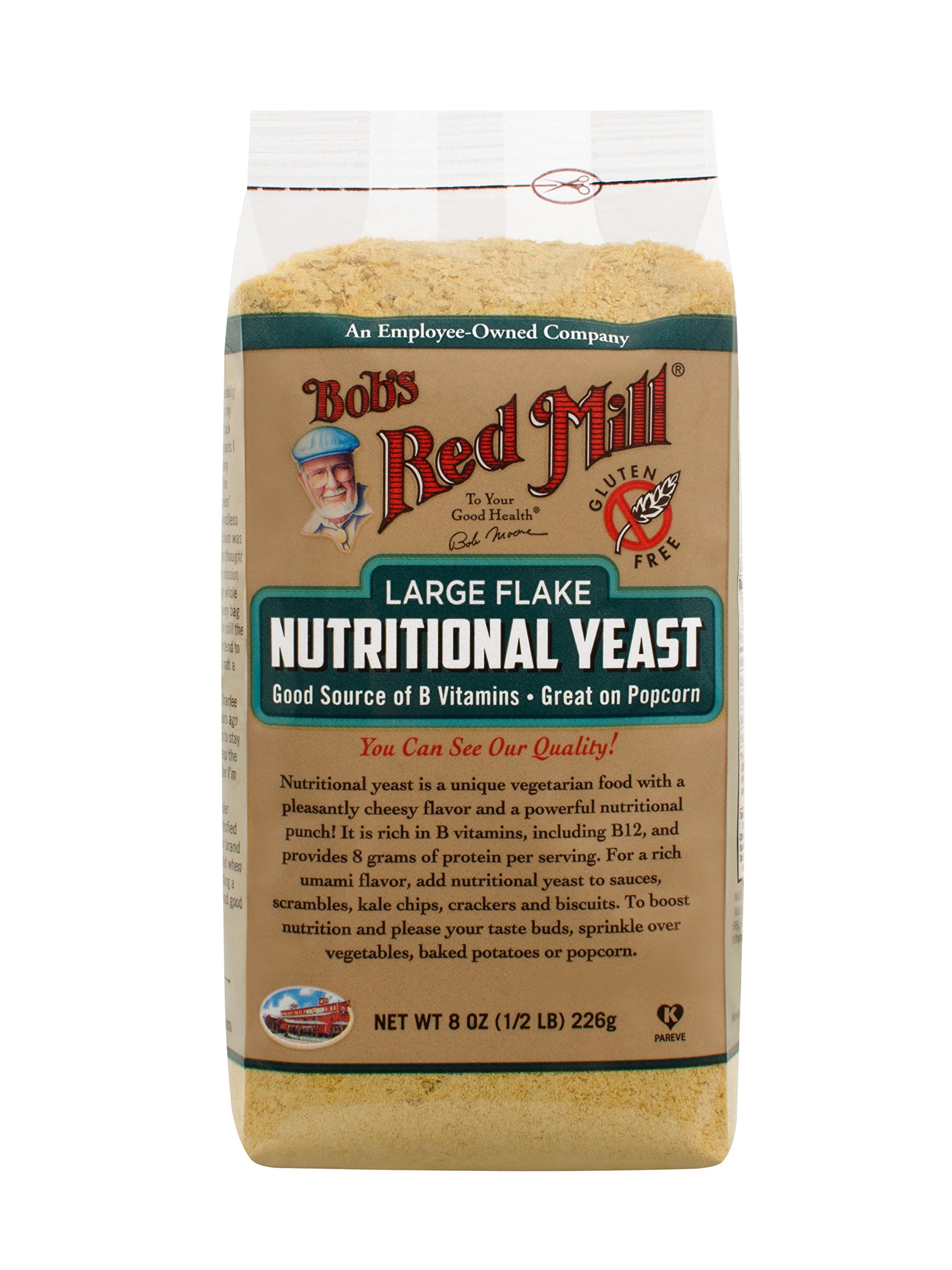 Bob's Red Mill Large Flake Yeast, 8 Ounce
