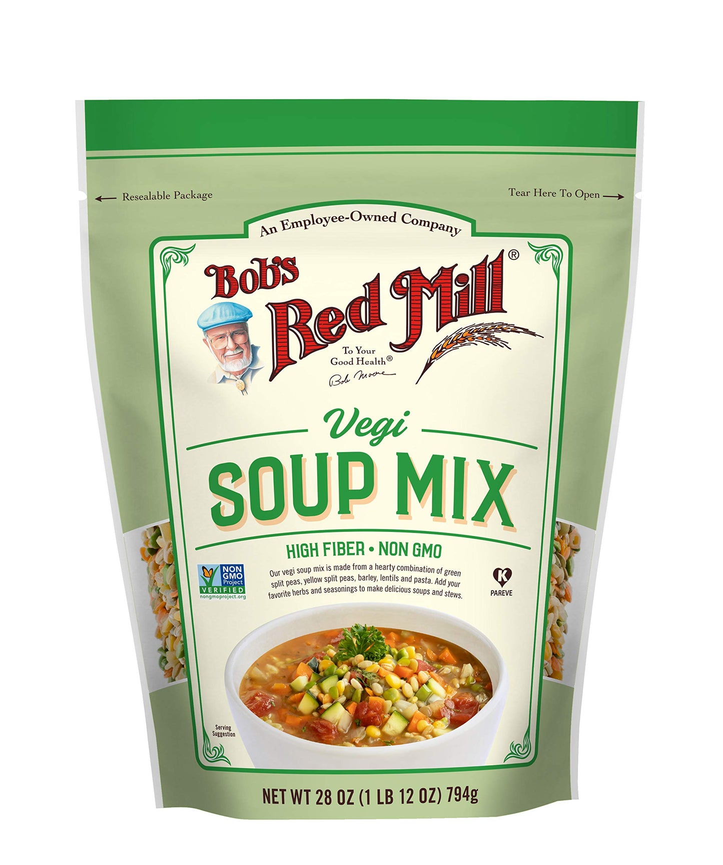 Bob'S Red Mill Vegi Soup Mix, 28 Oz (4 Pack)