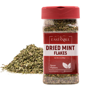 Eastanbul Dried Mint Leaves 2.1Oz,%100 Natural Dried Peppermint Leaves Freshly Picked Mint Tea Loose Leaf, Crushed Mint Leaves,
